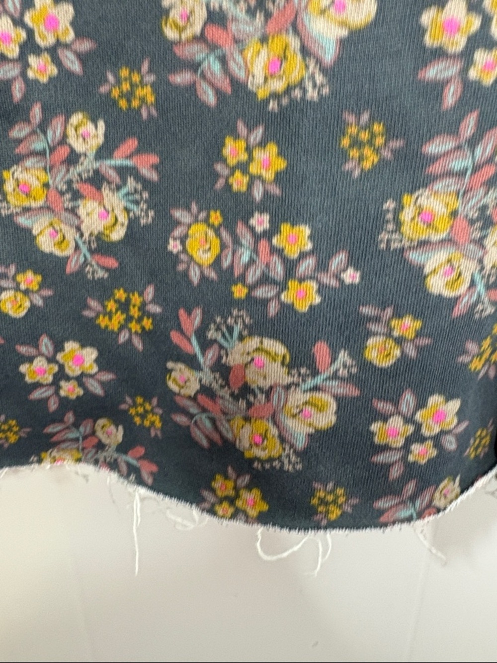 Natural Life Sweater Womens Small Oversized Easy Does It Boho Sweatshirt Floral - Picture 8 of 10